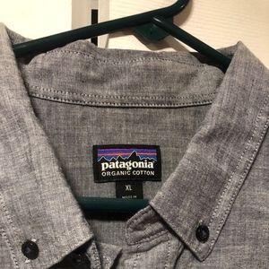 Patagonia Button Down Charcoal Shirt